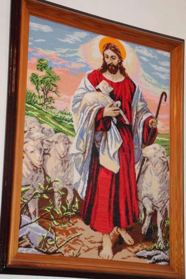 Пастырь вышивка