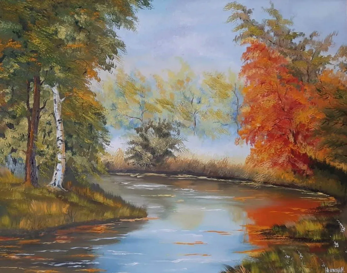 Осенняя река Ныркова Илона Александровна Староминский район