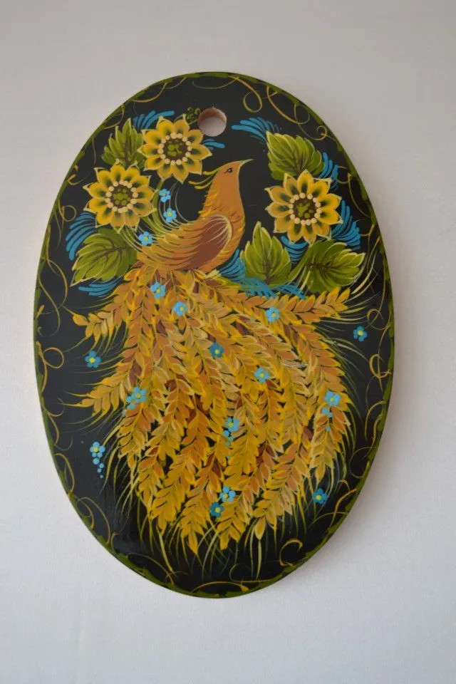 Декоративная доска Жар птица